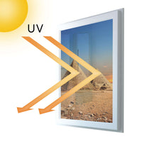 Fensterfolie [hoch] - Pyramids - 70x100 cm - UV-resistent pds1