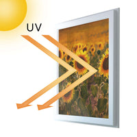 Fensterfolie [hoch] - Sunflowers - 70x100 cm - UV-resistent pds1