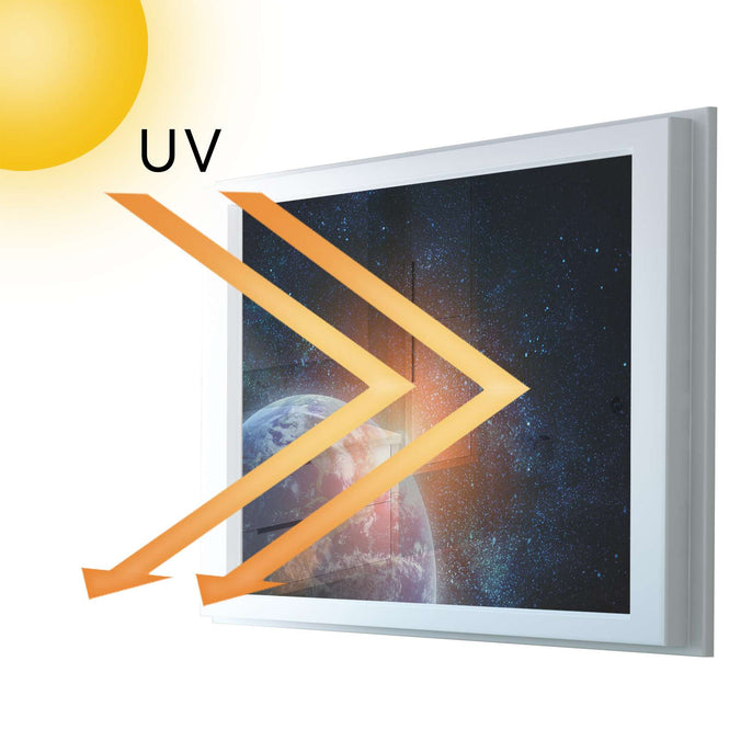 Fensterfolie [quer] - Sunrise - 100x70 cm - UV-resistent pds1