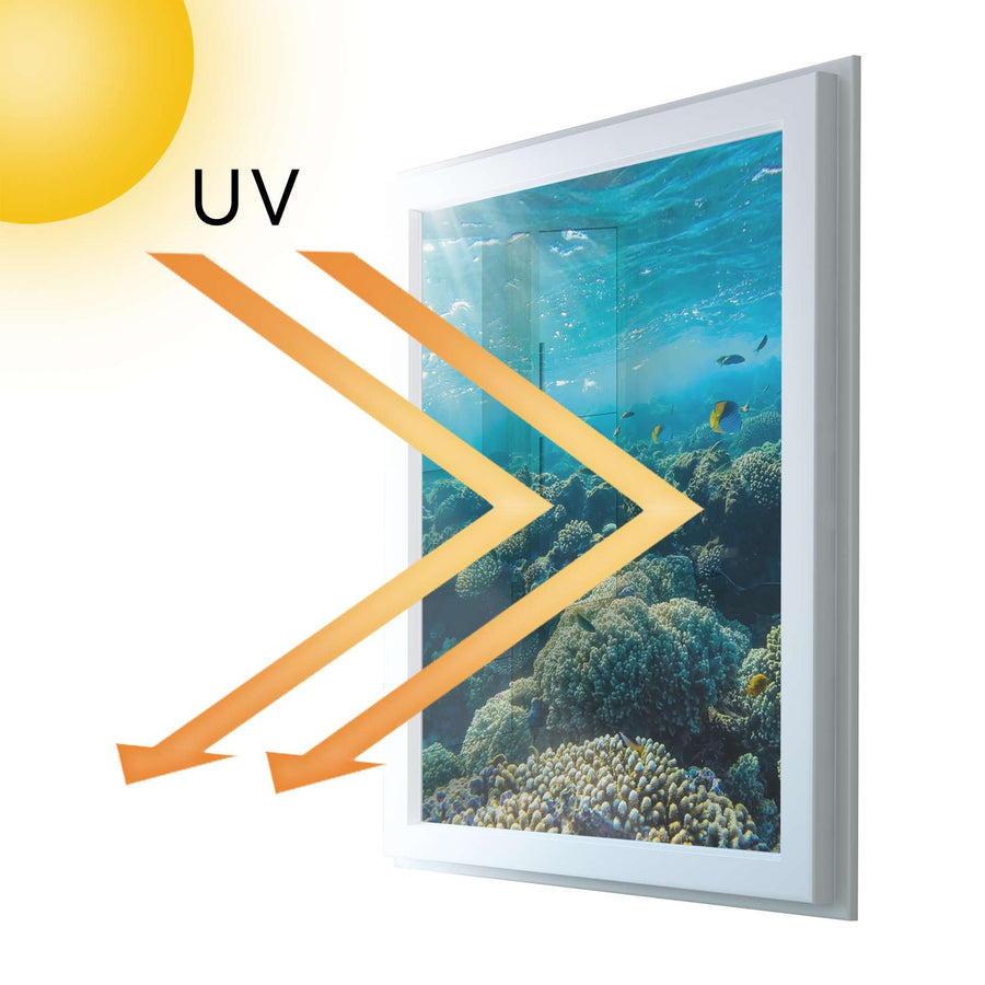 Fensterfolie [hoch] - Underwater World - 70x100 cm - UV-resistent pds1