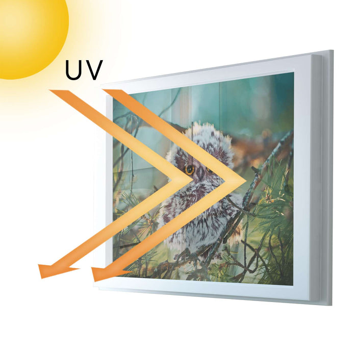 Fensterfolie [quer] - Wuschel - 100x70 cm - UV-resistent pds1