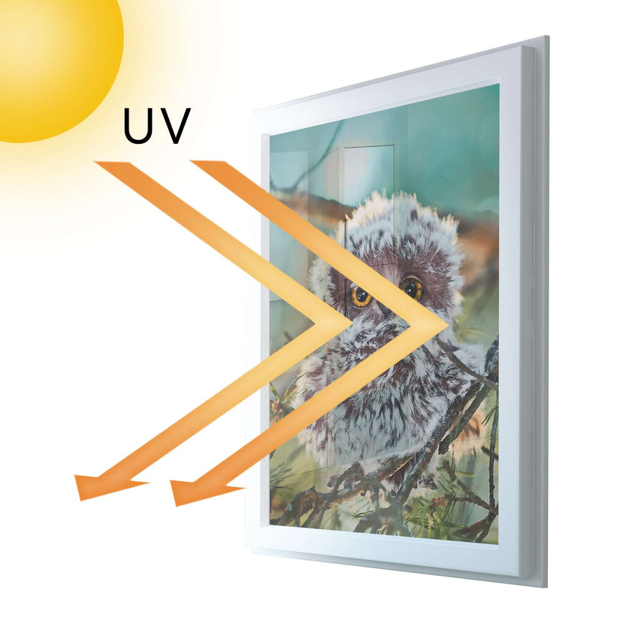 Fensterfolie [hoch] - Wuschel - 70x100 cm - UV-resistent pds1
