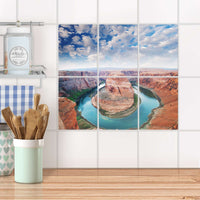 Fliesenaufkleber 15x20 cm Küche - Grand Canyon