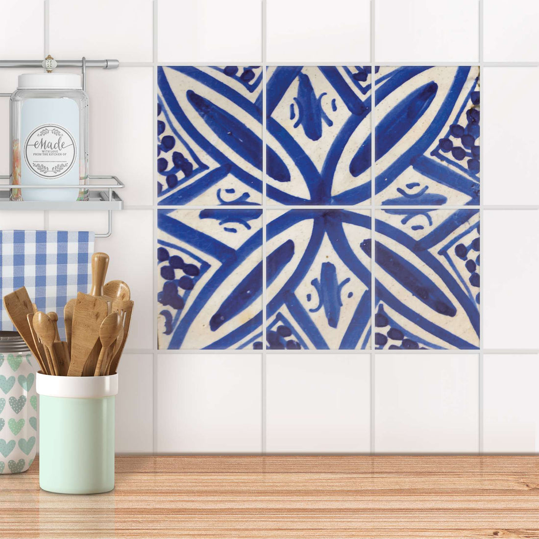 Fliesenaufkleber 15x20 cm Küche - Spanish Tile 7