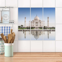 Fliesenaufkleber 15x20 cm Küche - Taj Mahal