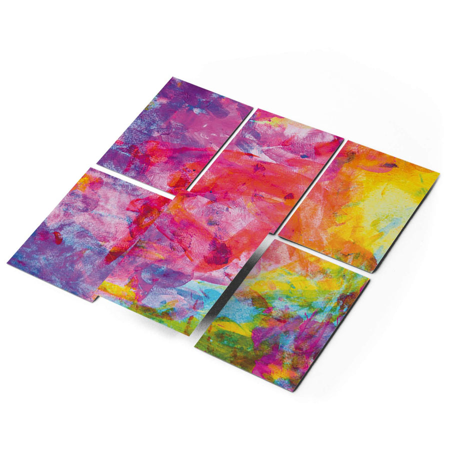 Fliesenaufkleber 15x20 cm Selbstklebend - Abstract Watercolor