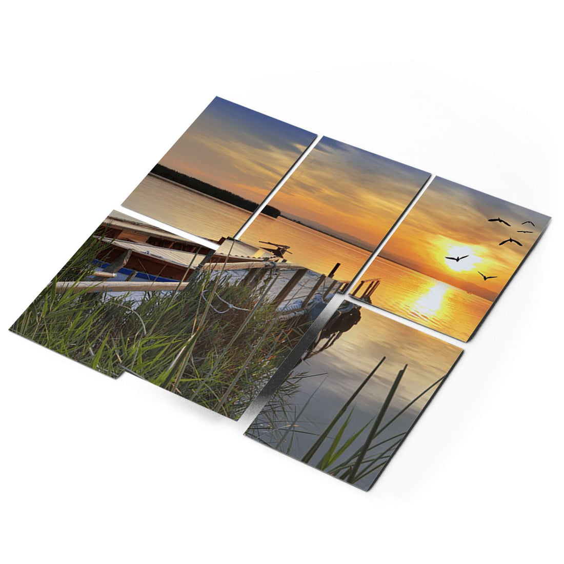 Fliesenaufkleber 15x20 cm Selbstklebend - Bridge to the sun