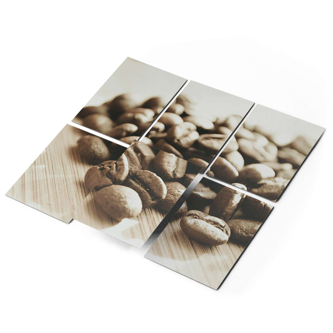 Fliesenaufkleber 15x20 cm Selbstklebend - Coffee Beans
