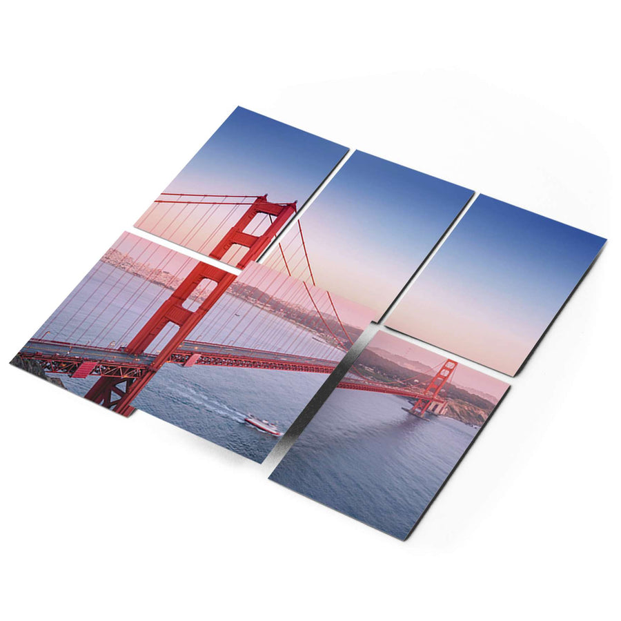 Fliesenaufkleber 15x20 cm Selbstklebend - Golden Gate