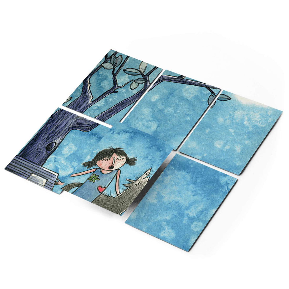 Fliesenaufkleber 15x20 cm Selbstklebend - Nocturnal Pleasure