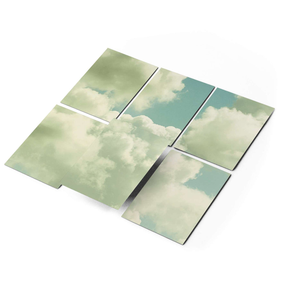 Fliesenaufkleber 15x20 cm Selbstklebend - Sommerhimmel