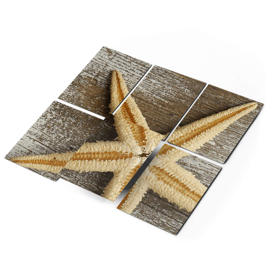 Fliesenaufkleber 15x20 cm Selbstklebend - Starfish