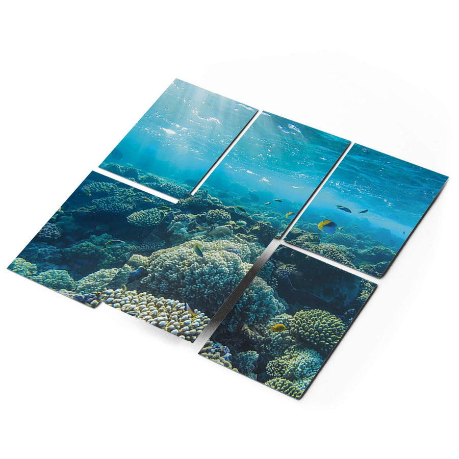 Fliesenaufkleber 15x20 cm Selbstklebend - Underwater World