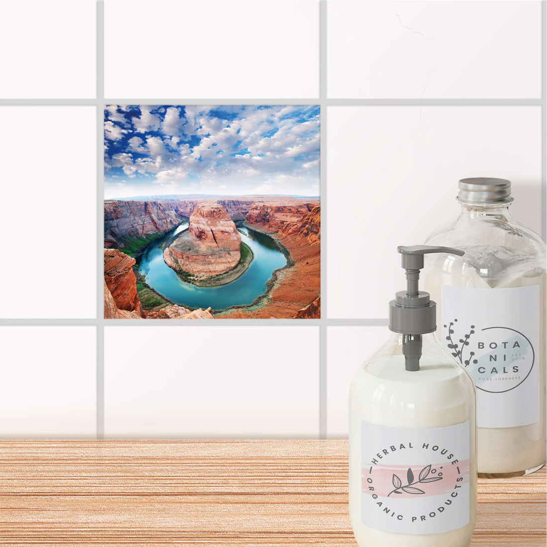 Fliesenaufkleber Bad - Grand Canyon