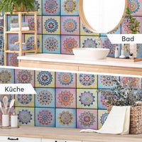 Fliesenaufkleber Küche Bad - Indian Tiles
