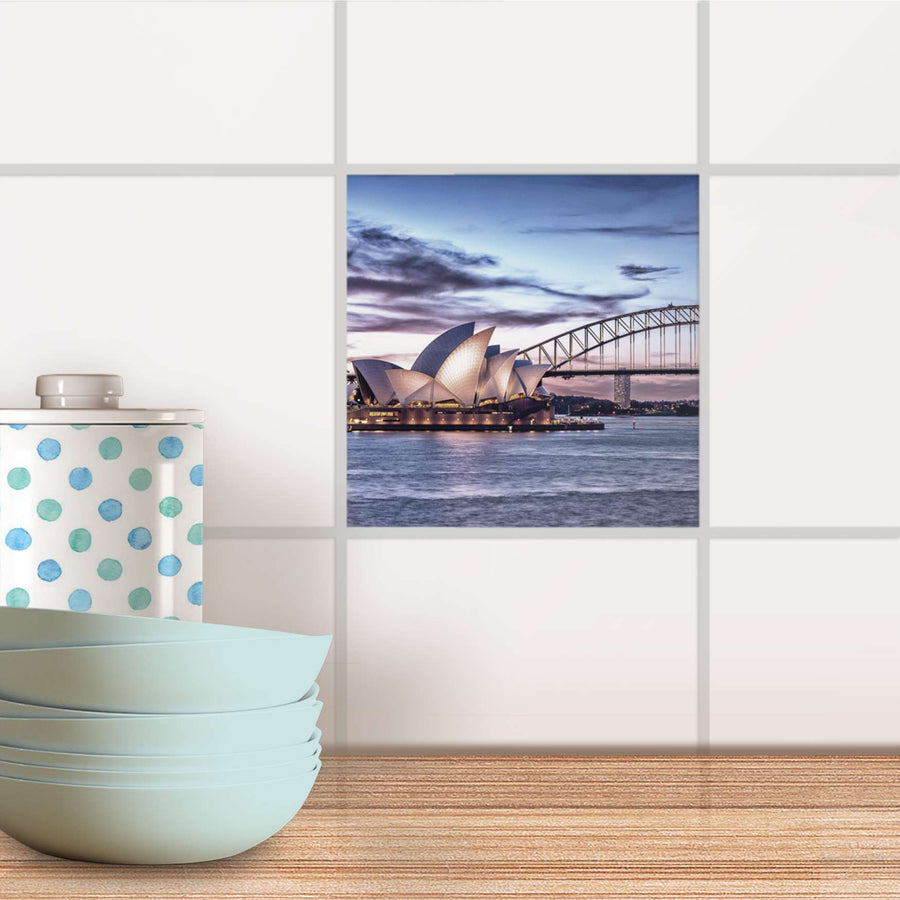 Fliesenaufkleber Küche - Sydney