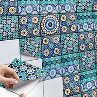 Fliesenaufkleber Küche Main - Tuerkisches Mosaik