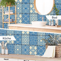 Fliesenaufkleber rechteckig Küche Bad - Pattern Design