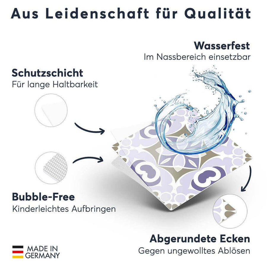 Fliesenfolie rechteckig - Princess Dream - Do-it-yourself - creatisto 