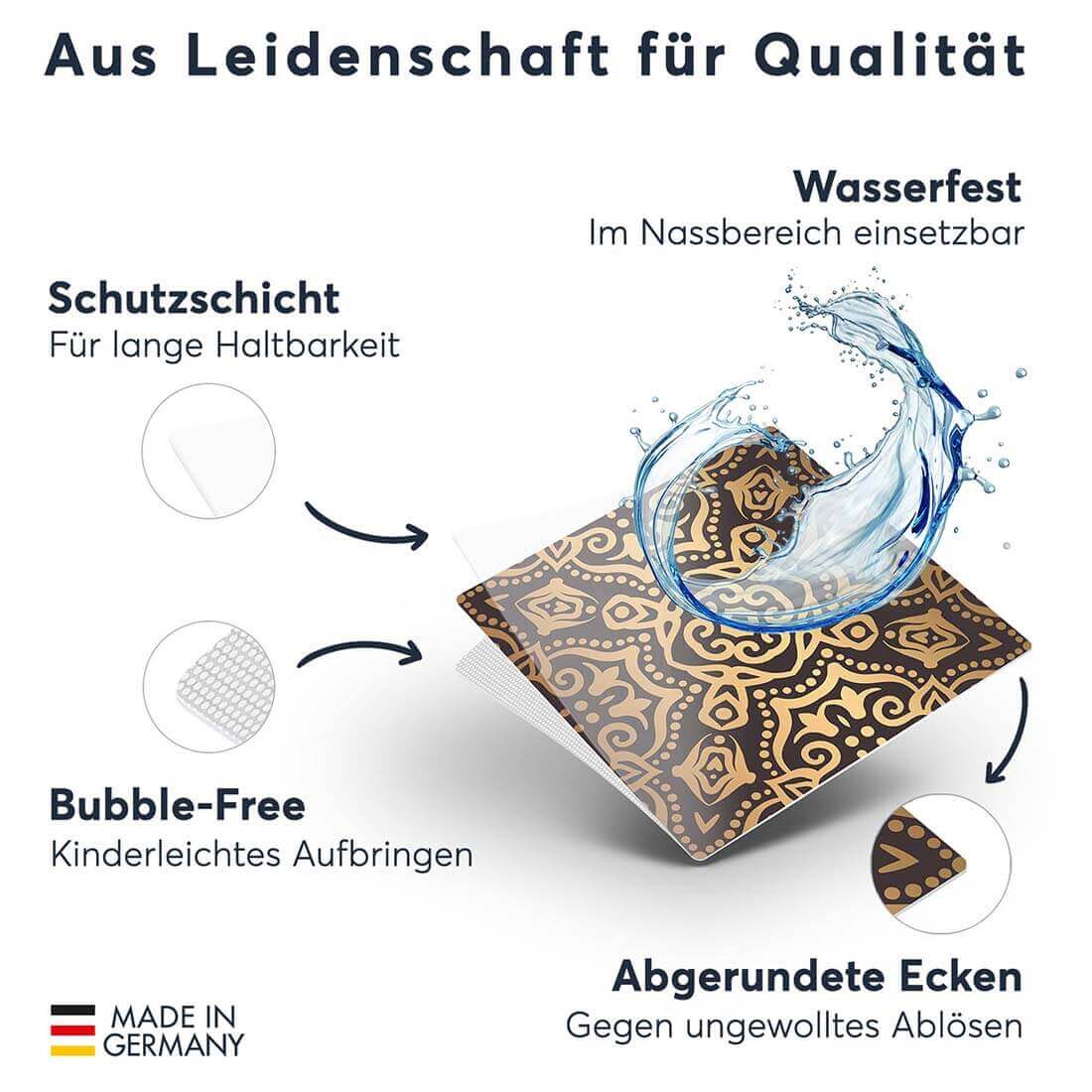 Fliesenfolie rechteckig - Samarkand - Do-it-yourself - creatisto 