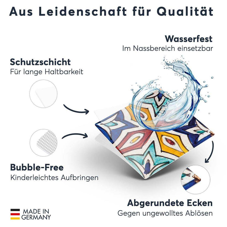 Fliesenfolie rechteckig - Spanisch - Do-it-yourself - creatisto 