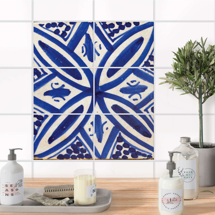 Fliesenfolie 20x15 cm Bad - Spanish Tile 7