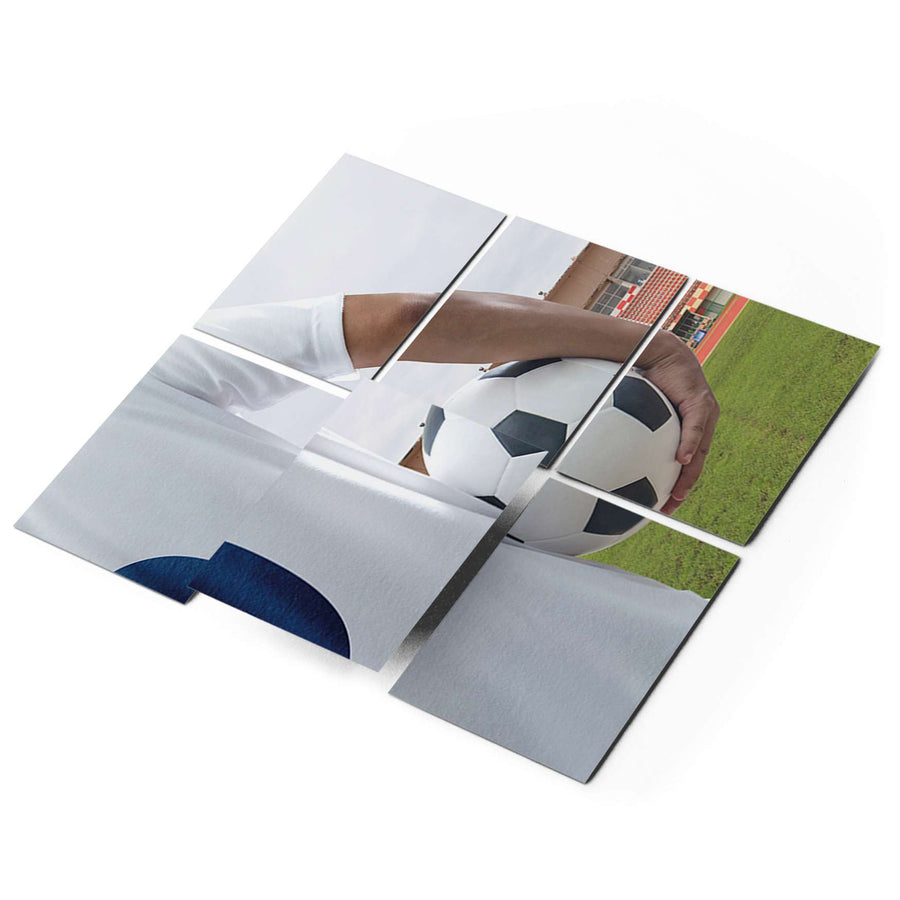 Fliesenfolie 20x15 cm Selbstklebend - Footballmania