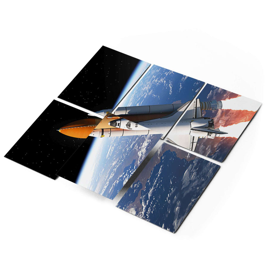 Fliesenfolie 20x15 cm Selbstklebend - Space Traveller
