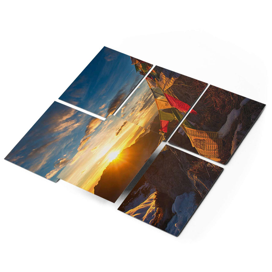 Fliesenfolie 20x15 cm Selbstklebend - Tibet