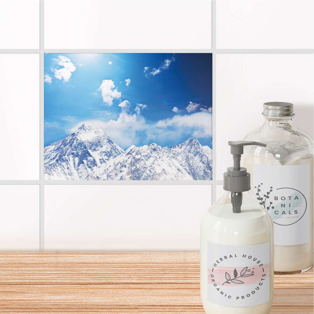 Fliesenfolie Bad - Everest