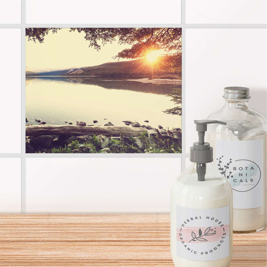 Fliesenfolie Bad - Seaside Dreams