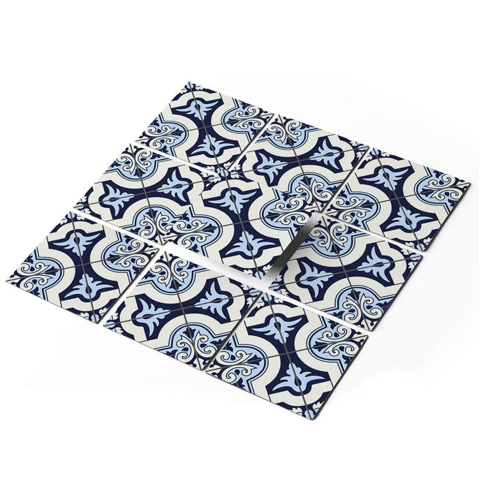 Fliesenfolie - Azulejo Cross - Do-it-yourself - creatisto pds1
