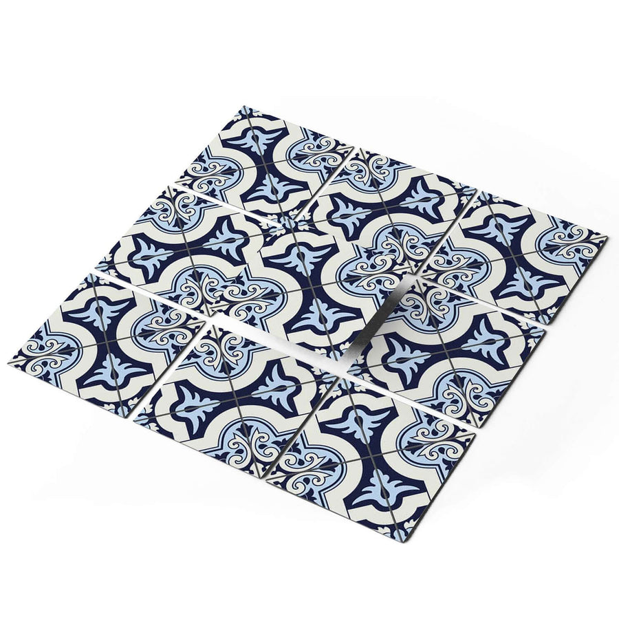 Fliesenfolie - Azulejo Cross - Do-it-yourself - creatisto pds1
