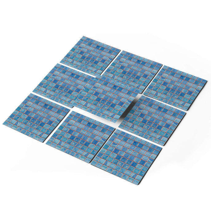Fliesenfolie - Mosaik Blau - Do-it-yourself - creatisto pds1