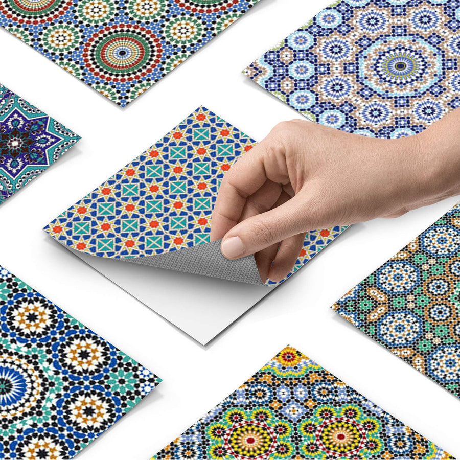 Fliesenfolie - Orientalisches Mosaik - Do-it-yourself - creatisto pds1