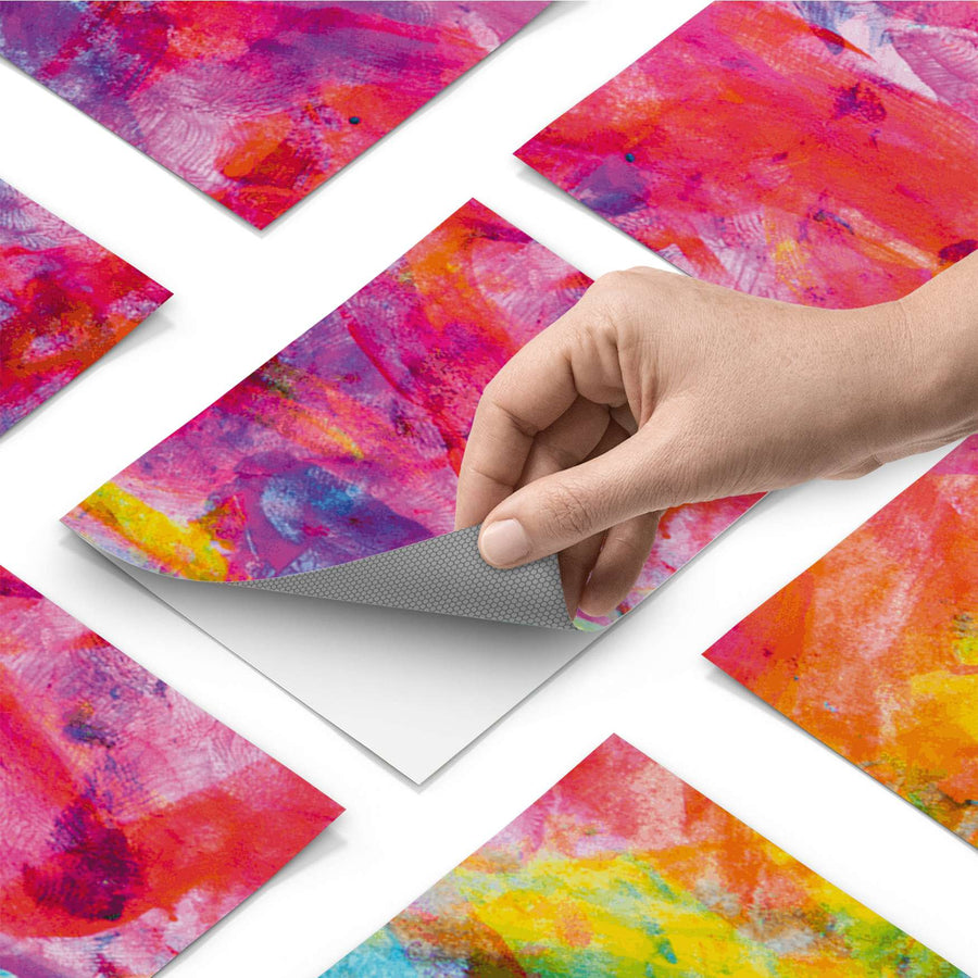 Fliesenfolie - Abstract Watercolor - Do-it-yourself - creatisto pds1