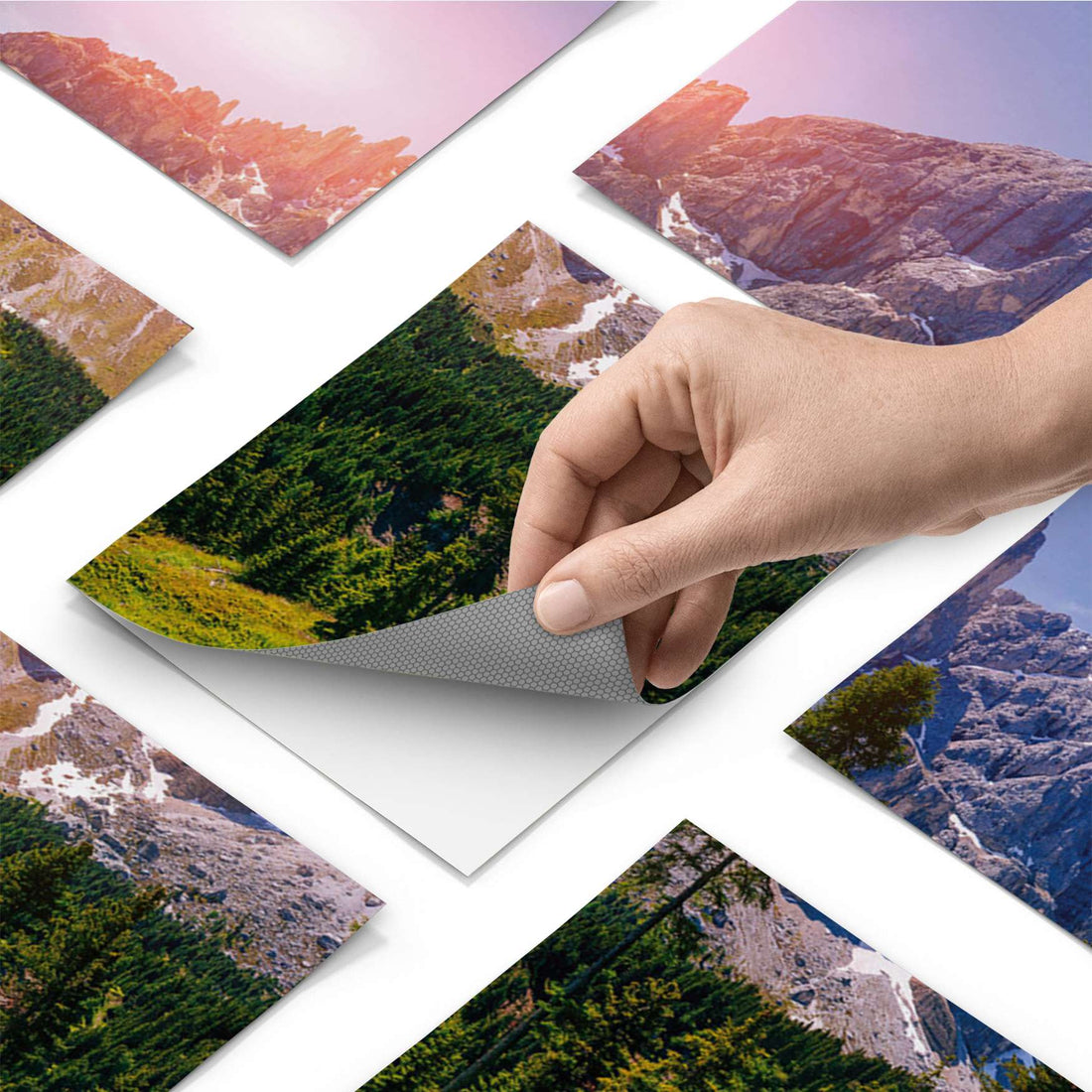 Fliesenfolie - Alpenblick - Do-it-yourself - creatisto pds1