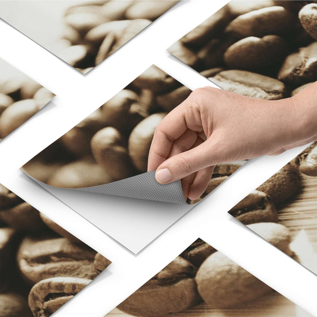 Fliesenfolie - Coffee Beans - Do-it-yourself - creatisto pds1
