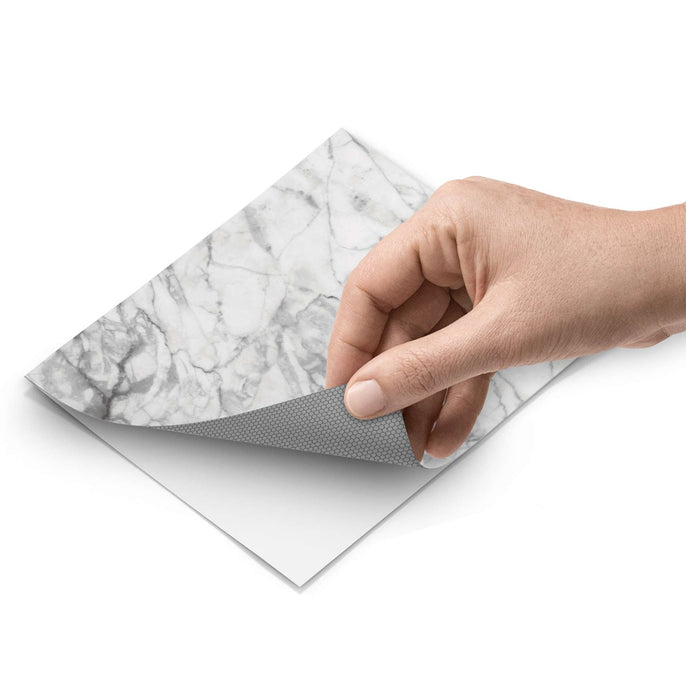 Fliesenfolie - Marmor weiß - Do-it-yourself - creatisto pds1