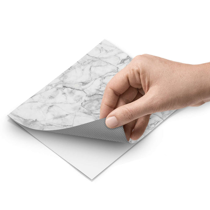 Fliesenfolie - Marmor weiß - Do-it-yourself - creatisto pds1