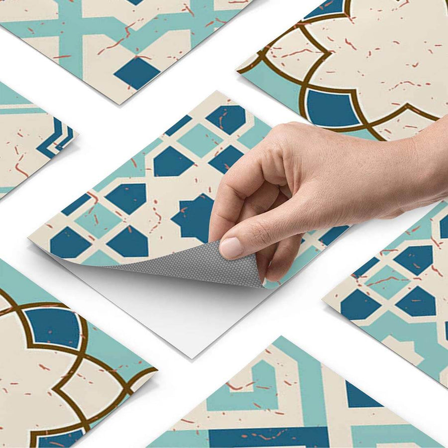 Klebefliesen rechteckig Mediterranean Tile Set - Emerald Green - Paket - creatisto pds1