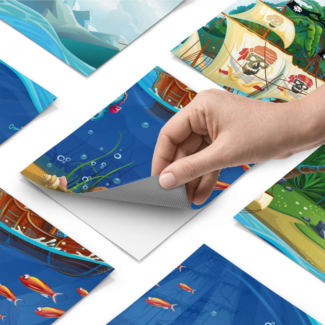 Fliesenfolie - Pirates - Do-it-yourself - creatisto pds1