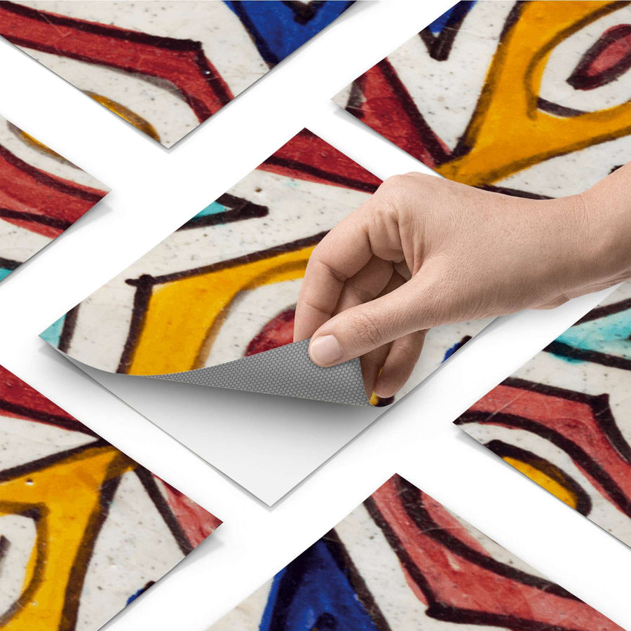 Fliesenfolie - Spanish Tile 4 - Do-it-yourself - creatisto pds1