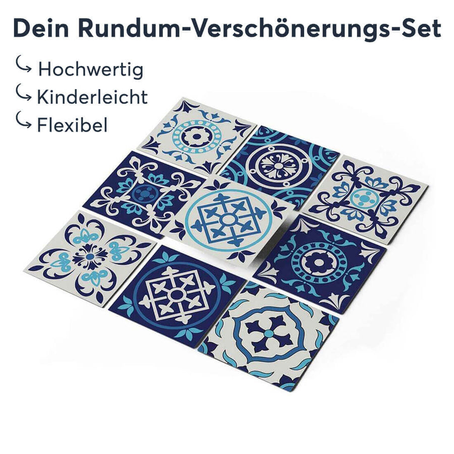 Klebefliesen Blue Dreams - Groesse - creatisto 