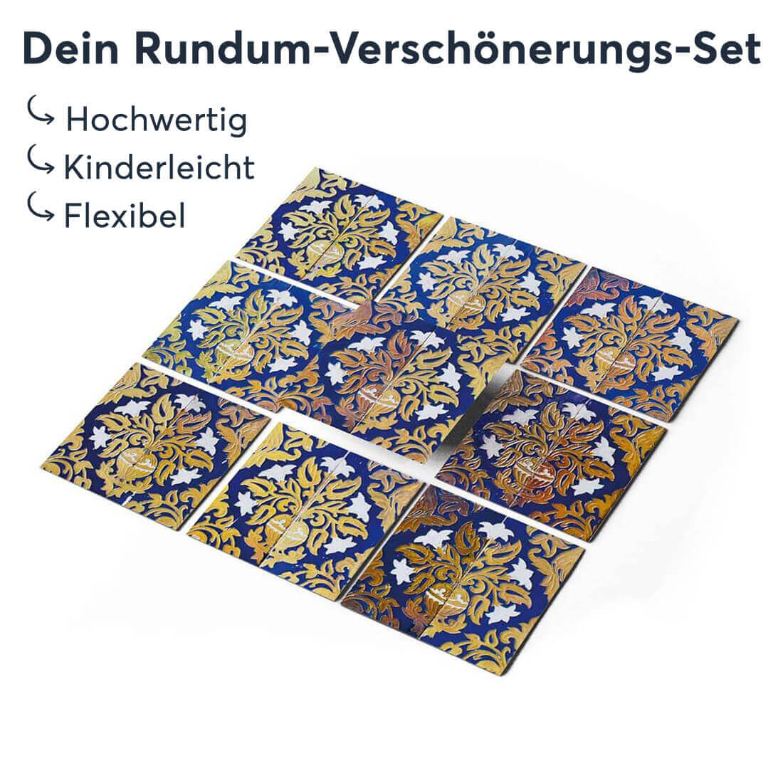 Fliesenaufkleber für Küche & Bad - Golden Twenties – creatisto