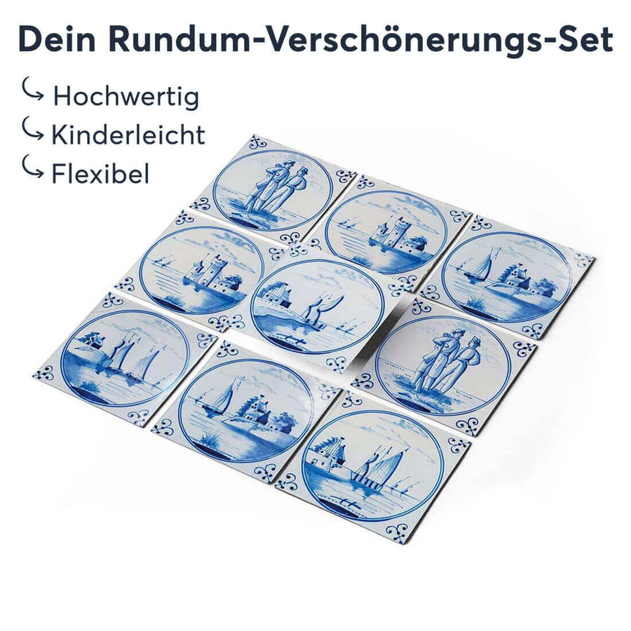 Klebefliesen Holländische Fliese - Groesse - creatisto 