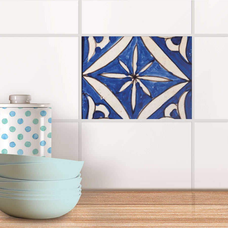 Fliesenfolie Küche - Spanish Tile 1