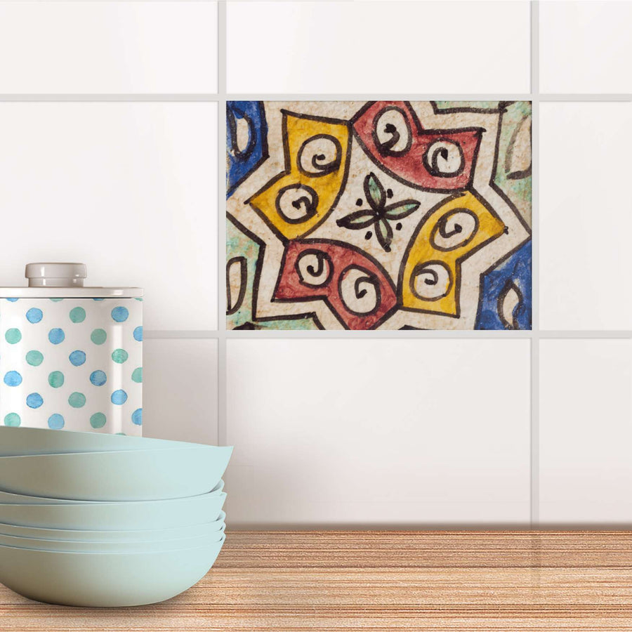 Fliesenfolie Küche - Spanish Tile 6