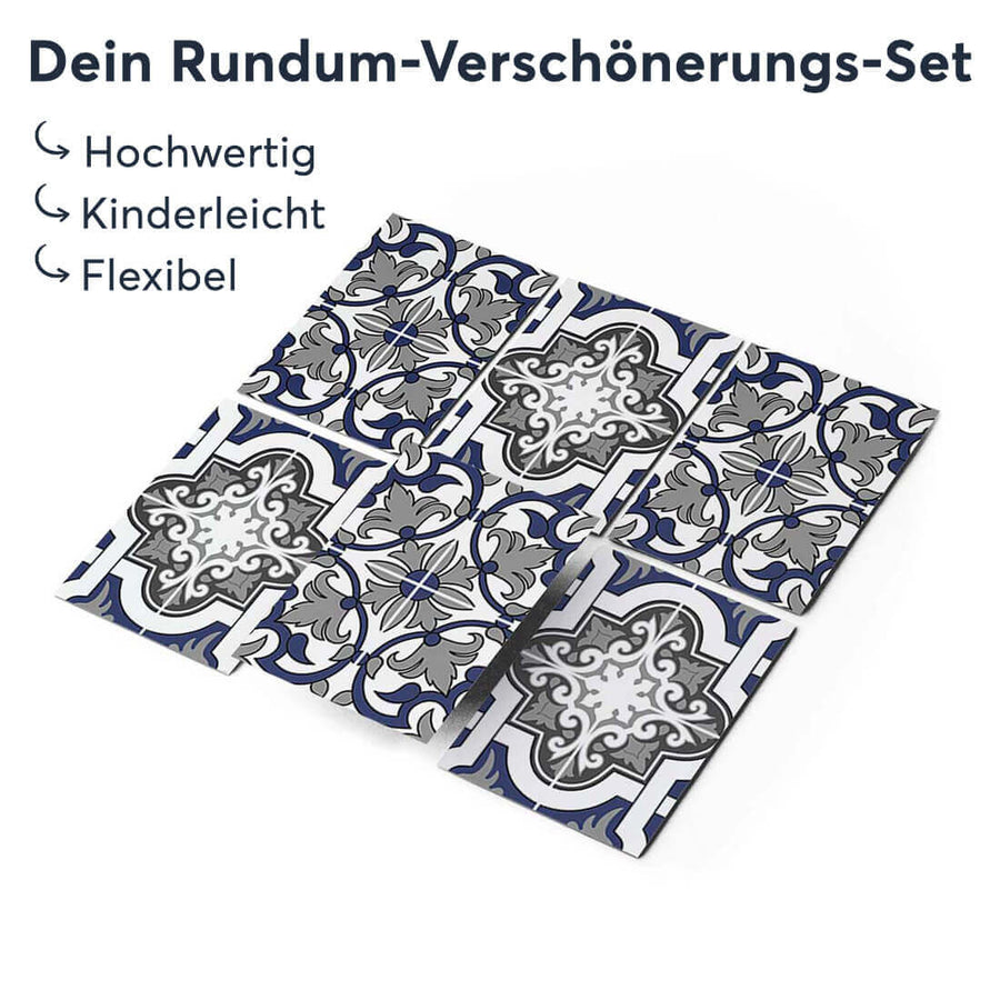 Klebefliesen rechteckig Azulejo Classic - Groesse - creatisto 