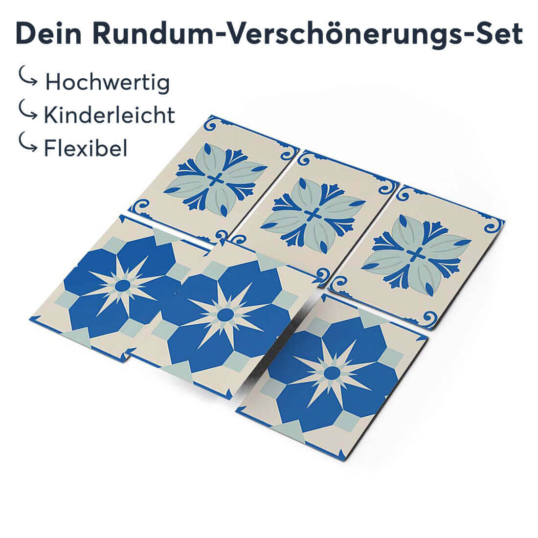 Klebefliesen rechteckig Barcelona Bordüre - Groesse - creatisto 
